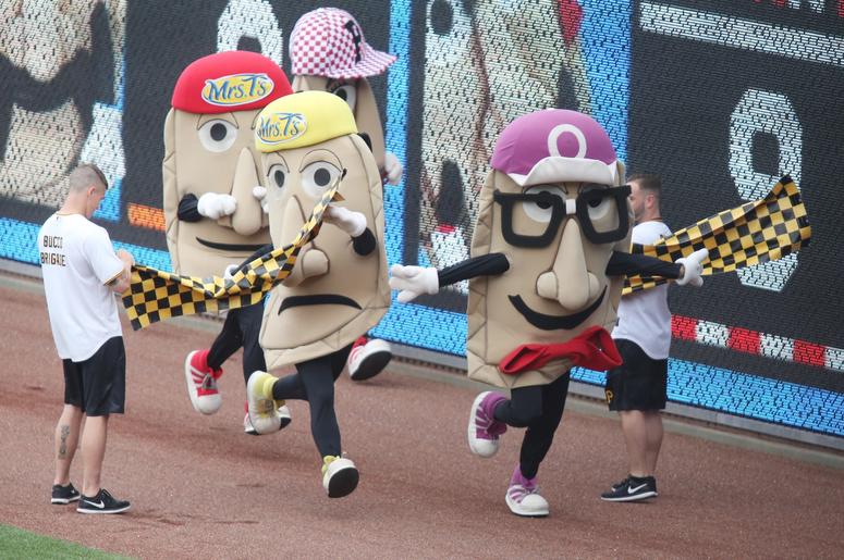 Pittsburgh Pirates Pierogi race Pittsburgh Pirates Pierogi race