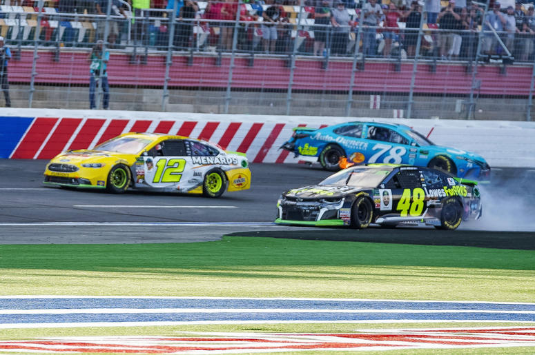 Jimmie Johnson, Martin Truex Jr. Jimmie Johnson, Martin Truex Jr.