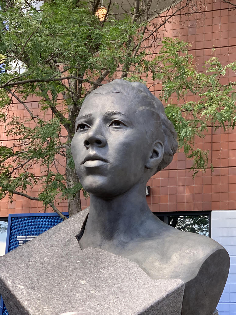 Althea Gibson statue Althea Gibson statue