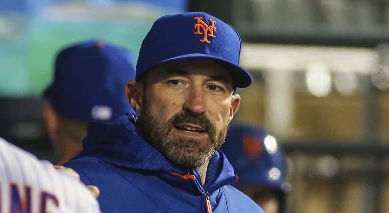 Mets manager Mickey Callaway Mets manager Mickey Callaway