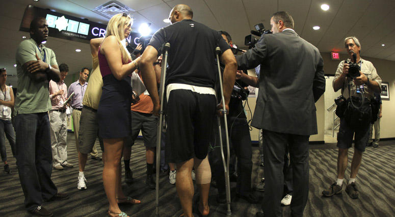 Mariano Rivera is interviewed outside of team's clubhouse on May 4, 2012, at Kauffman Stadium in Kansas City, Missouri. Mariano Rivera is interviewed outside of team's clubhouse on May 4, 2012, at Kauffman Stadium in Kansas City, Missouri.