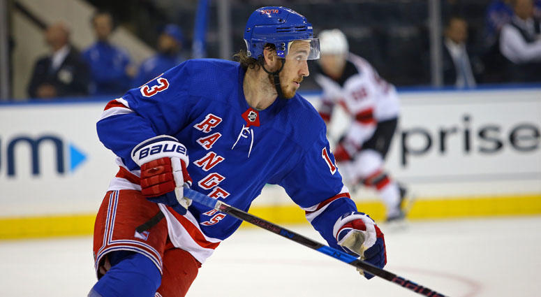 Rangers center Kevin Hayes Rangers center Kevin Hayes