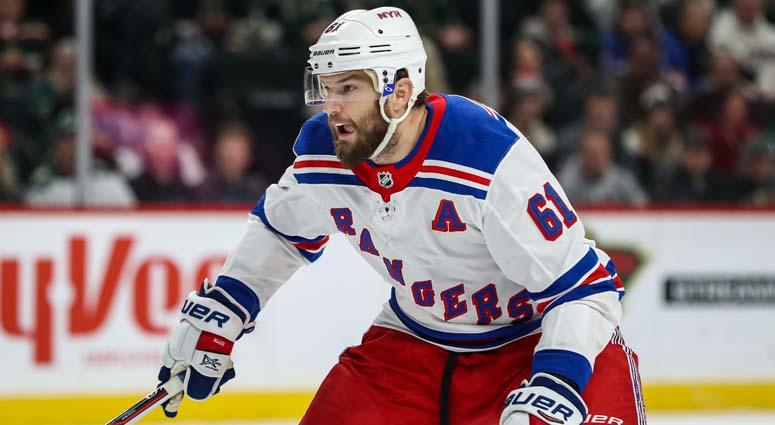 The Rangers' Rick Nash The Rangers' Rick Nash