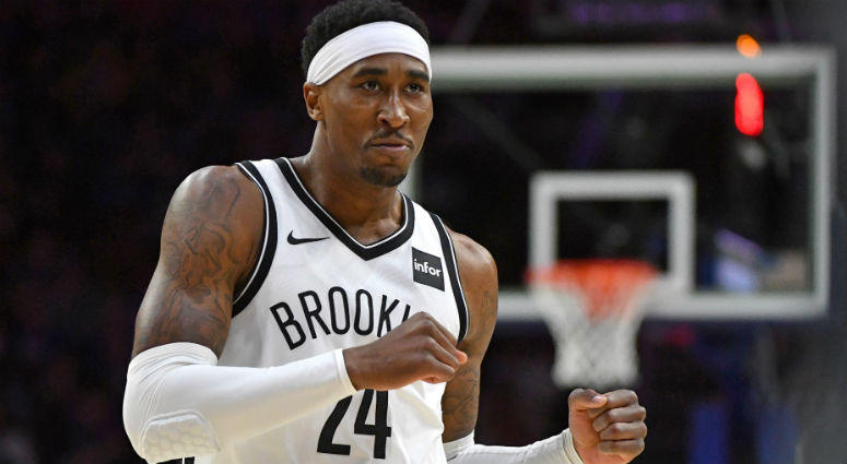 Rondae Hollis-Jefferson during the second quarter against the Philadelphia 76ers at Wells Fargo Center. Rondae Hollis-Jefferson during the second quarter against the Philadelphia 76ers at Wells Fargo Center.