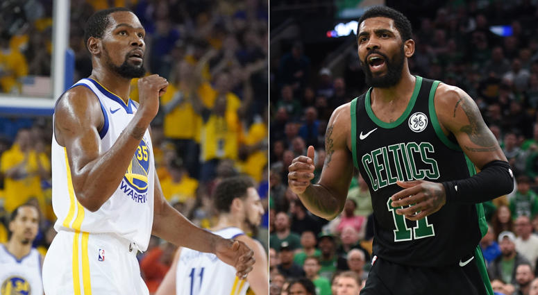 Kevin Durant and Kyrie Irving Kevin Durant and Kyrie Irving