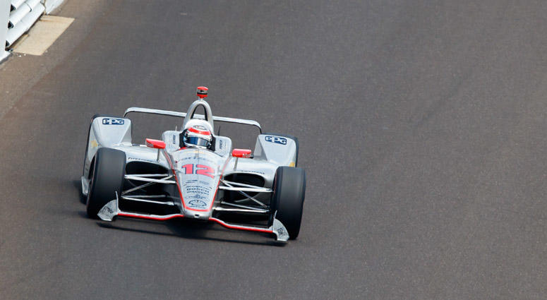 Will Power enters Turn 4 on the last lap prior to winning the 102nd running of the Indianapolis 500 on May 27, 2018, at Indianapolis Motor Speedway. Will Power enters Turn 4 on the last lap prior to winning the 102nd running of the Indianapolis 500 on May 27, 2018, at Indianapolis Motor Speedway.
