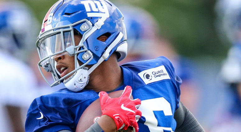 Giants running back Saquon Barkley Giants running back Saquon Barkley