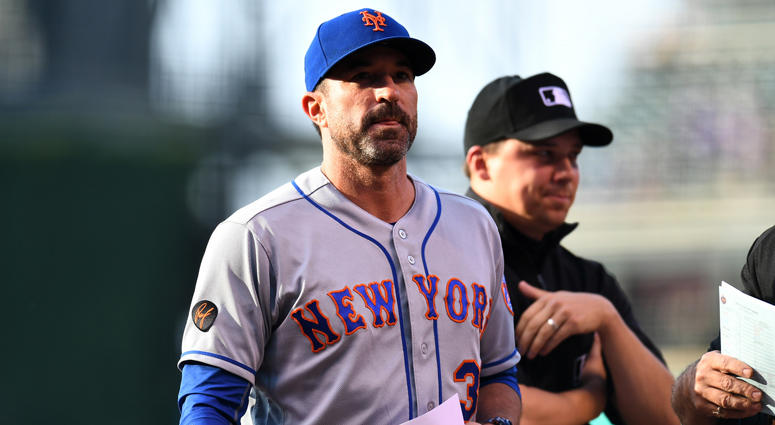 Mets manager Mickey Callaway Mets manager Mickey Callaway