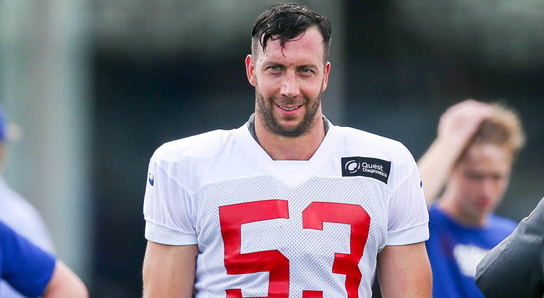 Giants linebacker Connor Barwin Giants linebacker Connor Barwin