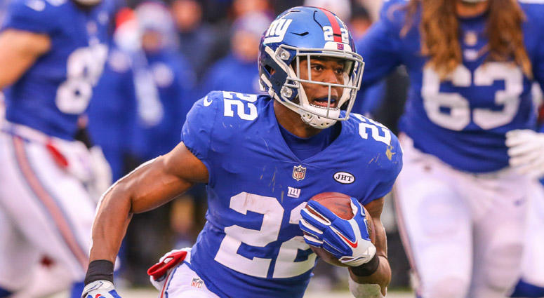 Giants running back Wayne Gallman Giants running back Wayne Gallman