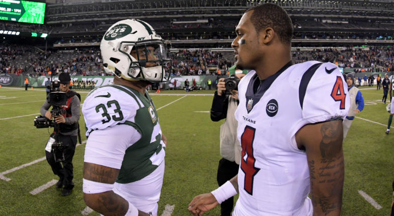 Jamal Adams and Deshaun Watson Jamal Adams and Deshaun Watson