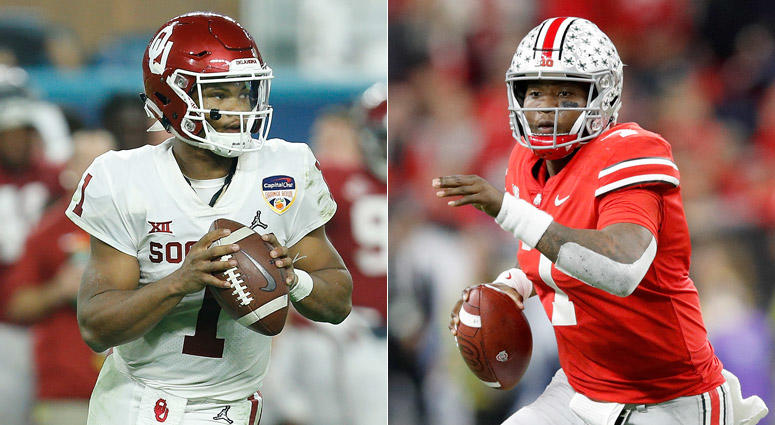Kyler Murray and Dwayne Haskins Kyler Murray and Dwayne Haskins