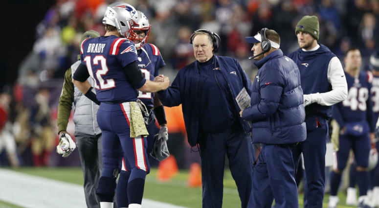 Tom Brady and Bill Belichick Tom Brady and Bill Belichick