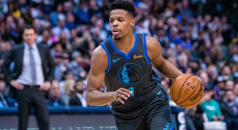 Jan 7, 2019; Dallas, TX, USA; Dallas Mavericks guard Dennis Smith Jr. (1) in action during the game between the Lakers and the Mavericks at the American Airlines Center. Mandatory Credit: Jerome Miron-USA TODAY Sports Jan 7, 2019; Dallas, TX, USA; Dallas Mavericks guard Dennis Smith Jr. (1) in action during the game between the Lakers and the Mavericks at the American Airlines Center. Mandatory Credit: Jerome Miron-USA TODAY Sports