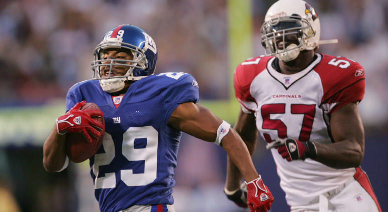 The Giants’ Chad Morton returns a punt for a touchdown against the Arizona Cardinals on Sept. 11, 2005, at Giants Stadium. The Giants’ Chad Morton returns a punt for a touchdown against the Arizona Cardinals on Sept. 11, 2005, at Giants Stadium.
