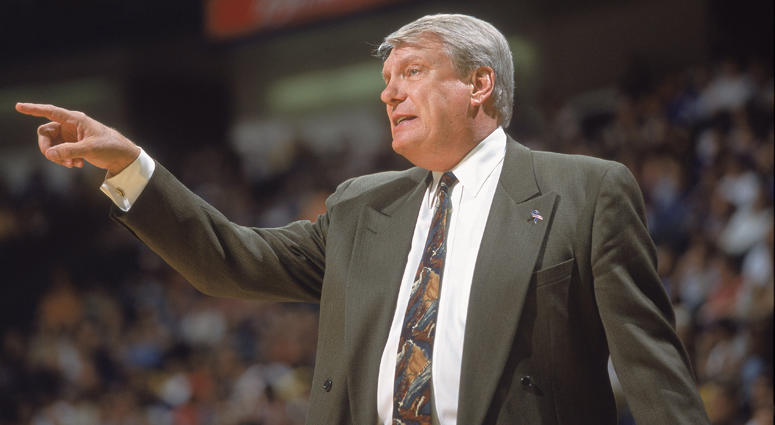 Don Nelson coaches the Dallas Mavericks in 2001. Don Nelson coaches the Dallas Mavericks in 2001.