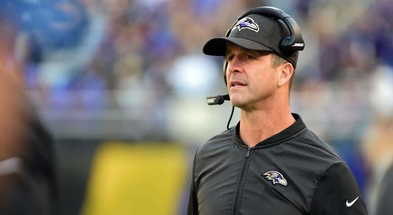 Ravens coach John Harbaugh Ravens coach John Harbaugh
