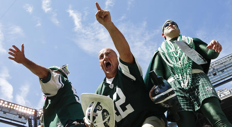 Jets fans Jets fans