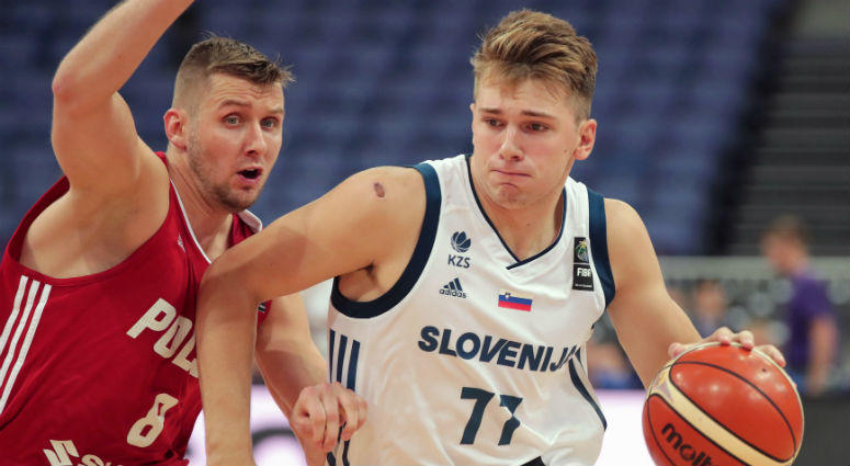 Slovenia player Luka Doncic Slovenia player Luka Doncic