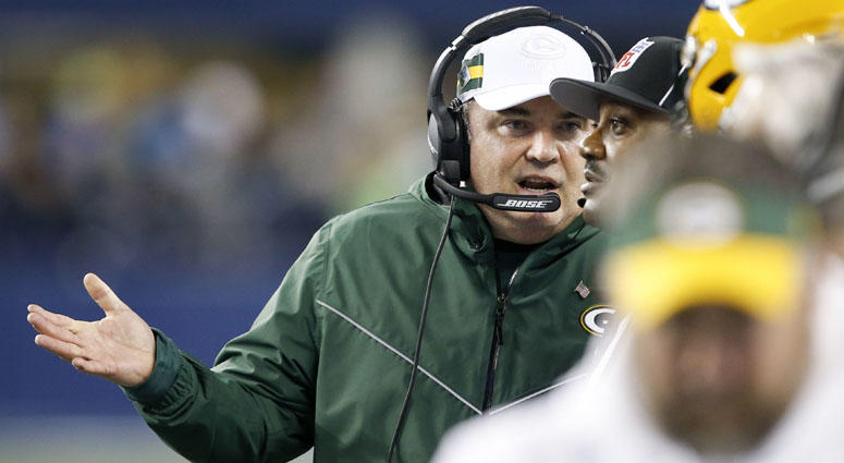 Packers coach Mike McCarthy Packers coach Mike McCarthy