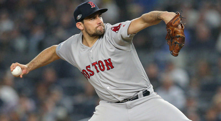 Red Sox pitcher Nathan Eovaldi Red Sox pitcher Nathan Eovaldi