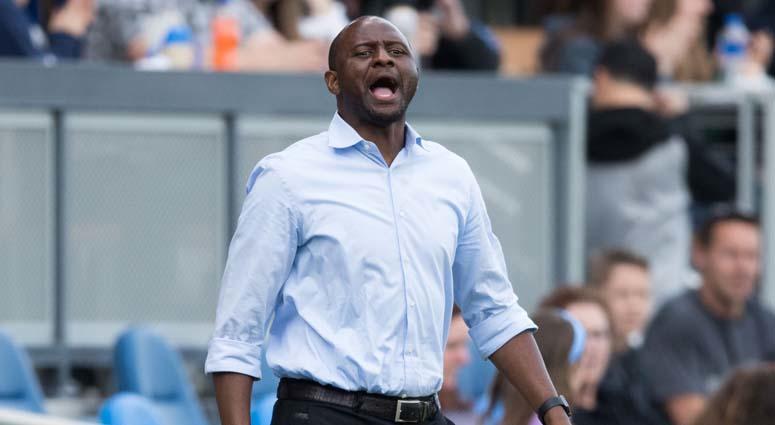 NYCFC coach Patrick Vieira NYCFC coach Patrick Vieira