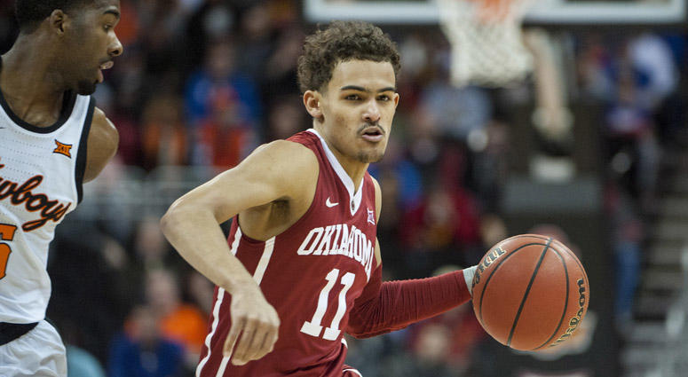 Oklahoma point guard Trae Young Oklahoma point guard Trae Young