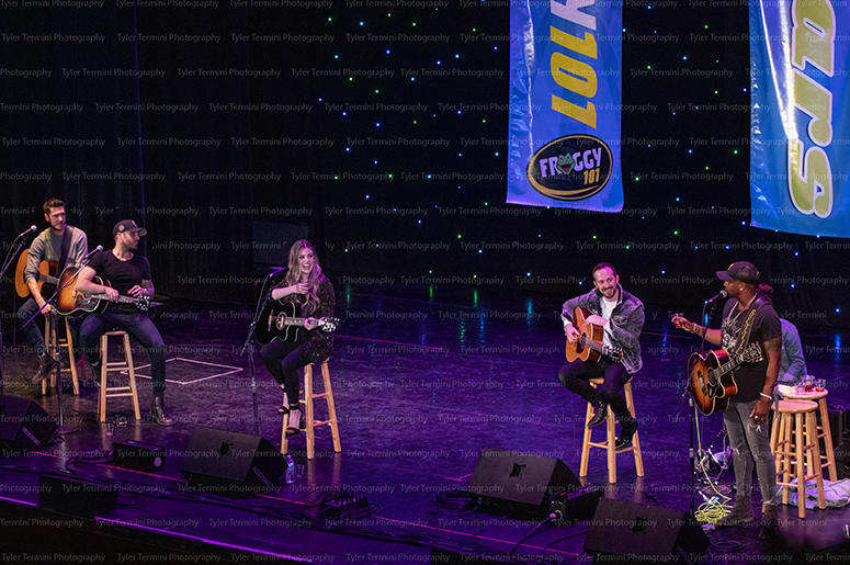 Tyler Rich, Tenille Arts, Jimmie Allen Froggy 101's Guitars and Stars