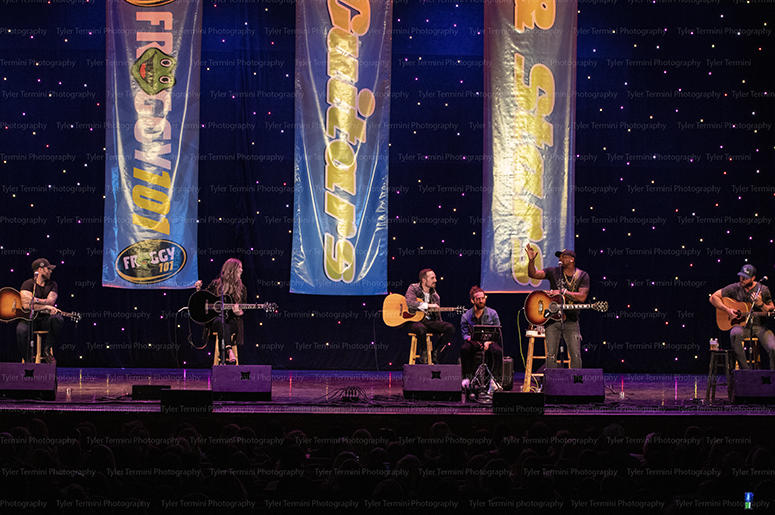 Tyler Rich, Tenille Arts, Jimmie Allen, Riley Green Froggy 101's Guitars and Stars