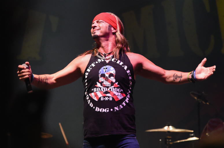 Bret Michaels performs at Tree Town Music Festival - Day 1 on May 25, 2017 Bret Michaels performs at Tree Town Music Festival - Day 1 on May 25, 2017