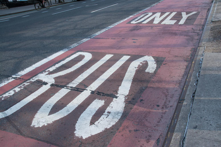 This is how to navigate new bus lanes. This is how to navigate new bus lanes.