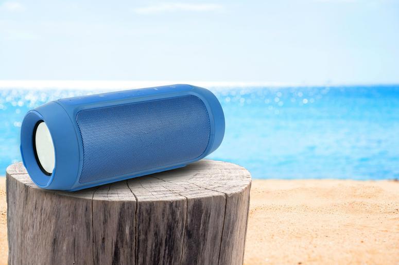 This bluetooth speaker will liven up any dull atmosphere. This bluetooth speaker will liven up any dull atmosphere.