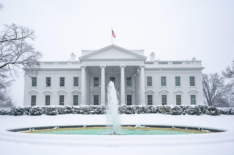 north side of the White House north side of the White House
