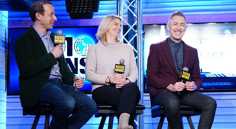 Michael Rauch, Sarah Kate Ellis and Alan Cumming