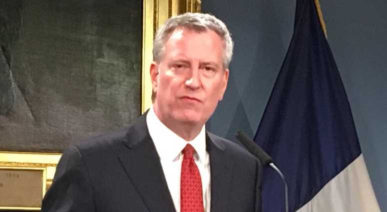 Mayor Bill de Blasio