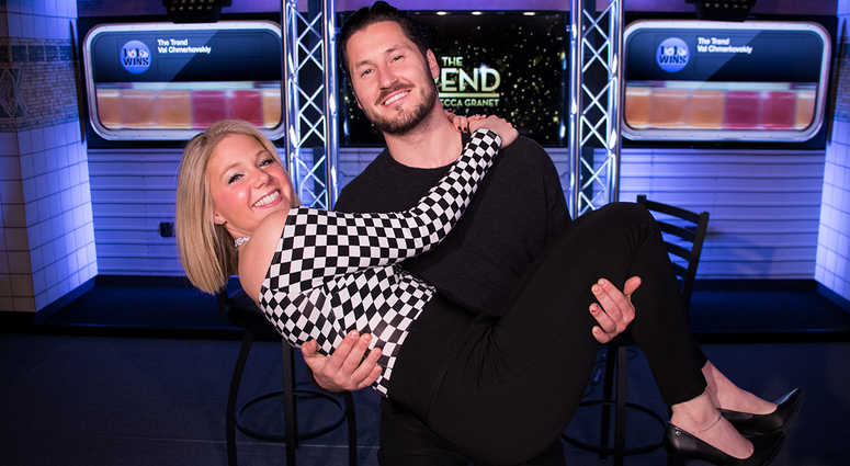 Val Chmerkovskiy and Rebecca Granet