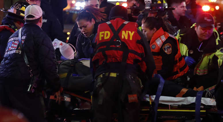 Helicopter crash victim taken to hospital