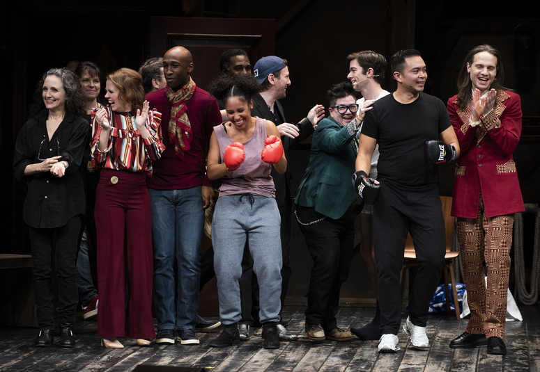 The cast of the 24 Hour Musical. The cast of the 24 Hour Musical.