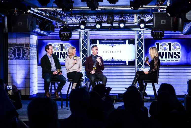 Michael Rauch, Sarah Kate Ellis, Alan Cumming and Rebecca Granet