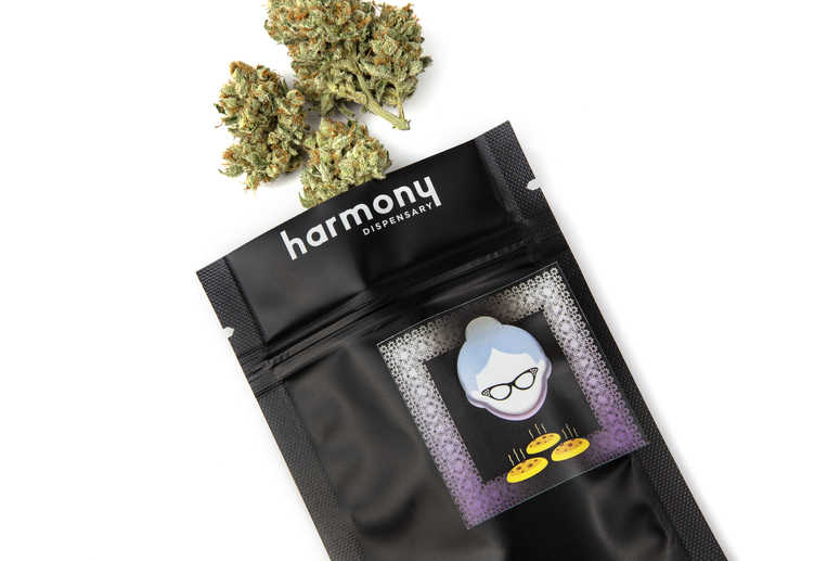 A strain known as Bubby's Cookies available at Harmony Dispensary Bubby's Cookies Harmony Dispensary