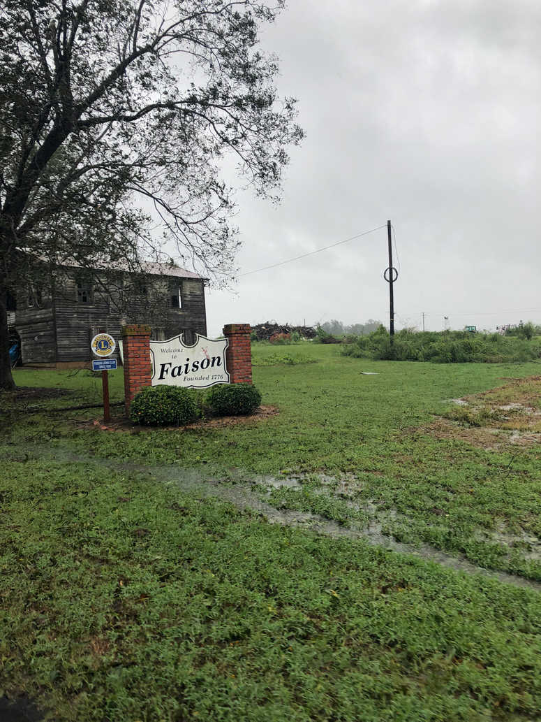 Faison NC Sign