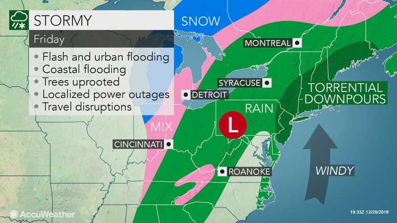 Heavy wind and rain is expected to lash the northeast on the first day of winter. Heavy wind and rain is expected to lash the northeast on the first day of winter.