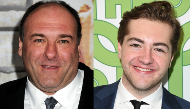 James Gandolfini (left) and his son, Michael Gandolfini (right). James Gandolfini Michael Gandolfini