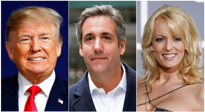 Trump, Cohen, Daniels
