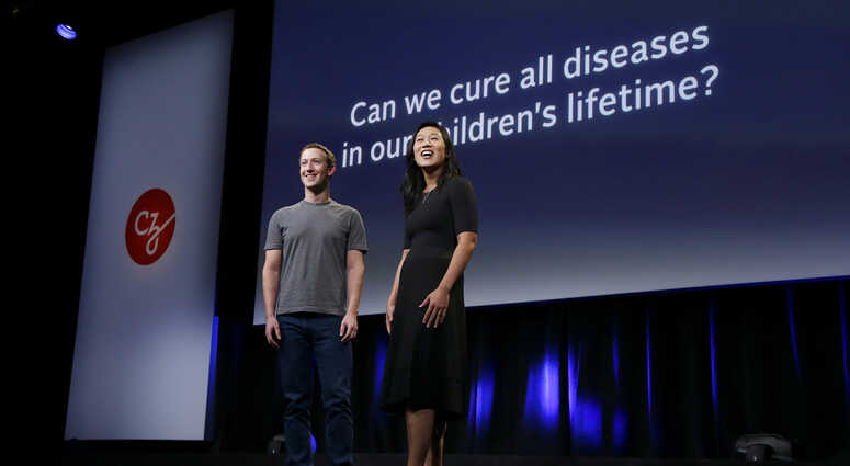 Mark Zuckerberg and Priscilla Chan