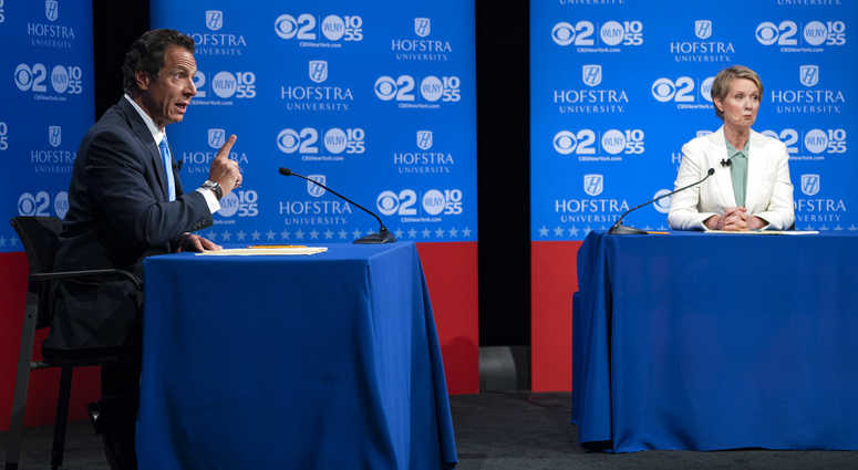Cuomo, Nixon debate