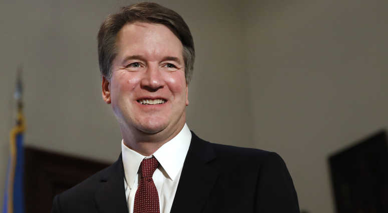 Supreme Court nominee Judge Brett Kavanaugh on Capitol Hill in Washington Brett Kavanaugh