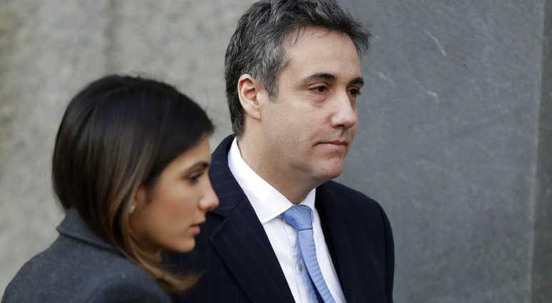 Michael Cohen in court for sentencing