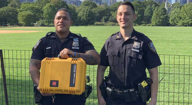 Officers Benjamin Beiro and Nicholas Noto Officers Benjamin Beiro and Nicholas Noto