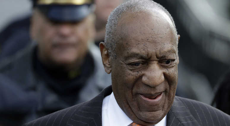 Bill Cosby departs after his sexual assault trial, Tuesday, April 10, 2018, at the Montgomery County Courthouse in Norristown, Pa. Bill Cosby departs after his sexual assault trial, Tuesday, April 10, 2018, at the Montgomery County Courthouse in Norristown, Pa.